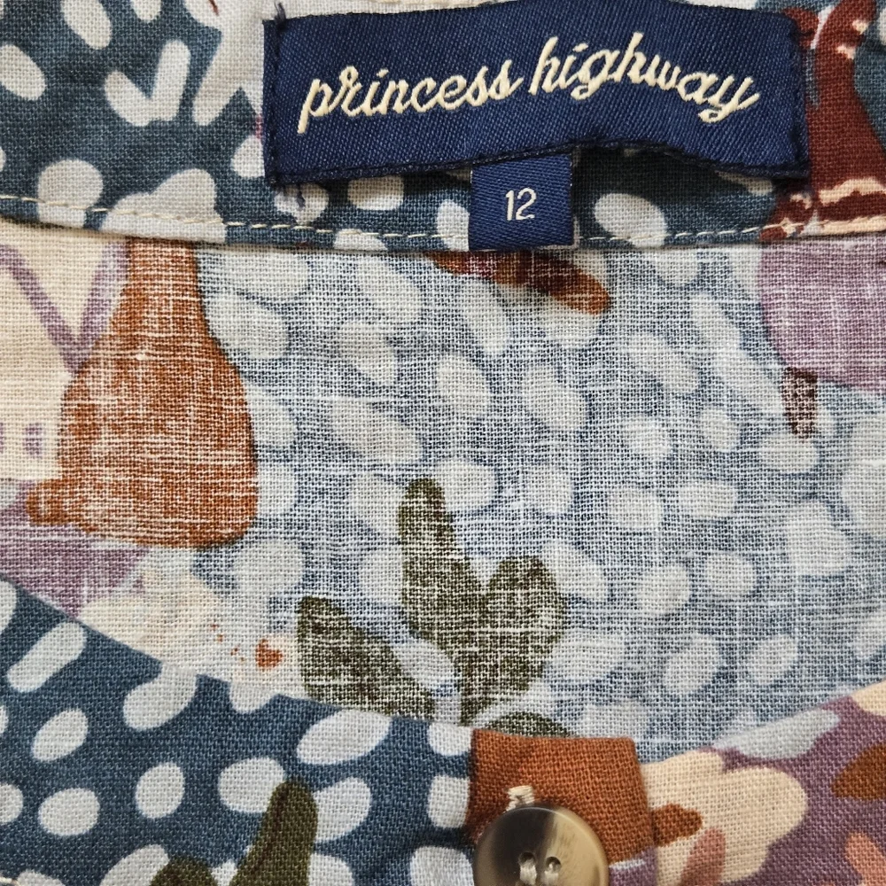 Princess Highway Sunday Sweetness Lounge Cat Babydoll Dress Size 12 AU / 8 US - Picture 7 of 12